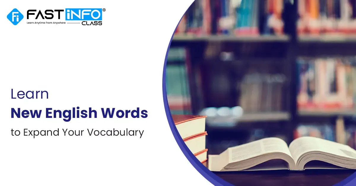 
                    Learn New English Words to Expand Your vocabulary